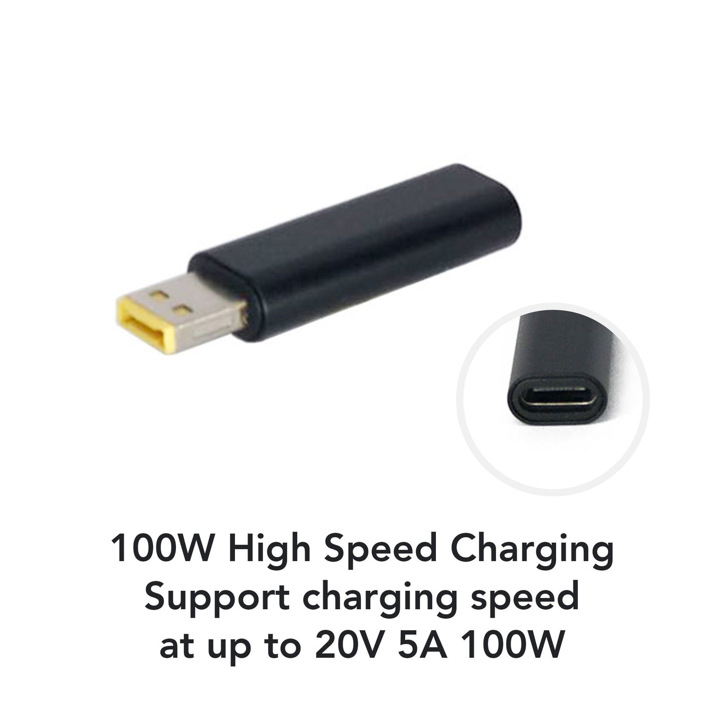 USB-C to DC Adapter Lenovo Ultra Slim 7.55x2.85mm